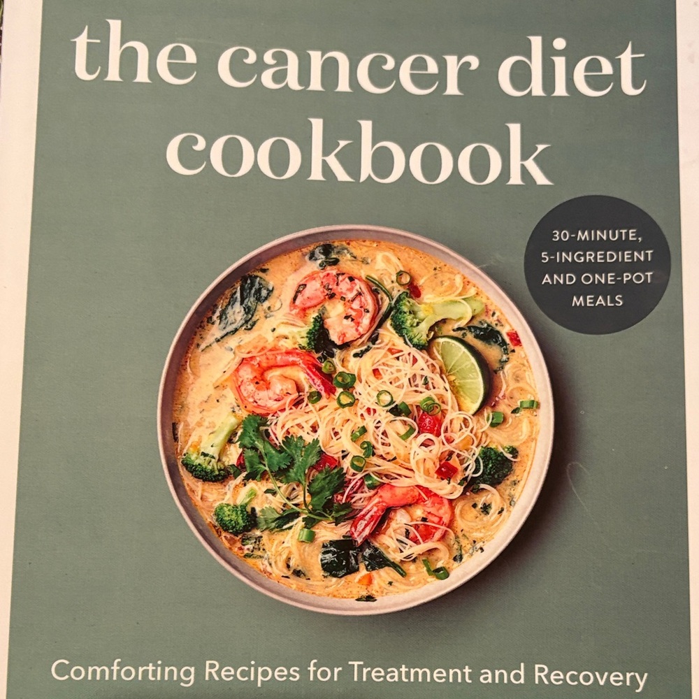 The Cancer Diet Cookbook — Green Cover